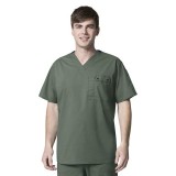 6618 WonderFlex Honor Men's Utility Media Tops - Sage