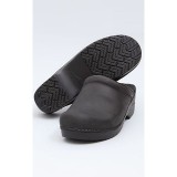 Sonja Black Oiled Open-back Clog par Dansko