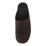 Sonja Sonja Antique Brown/Black Sole Open-back Clog by Dansko