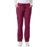 2200 Greentown 4 Flex Modern Waist Straight Leg Cargo Scrub Pants