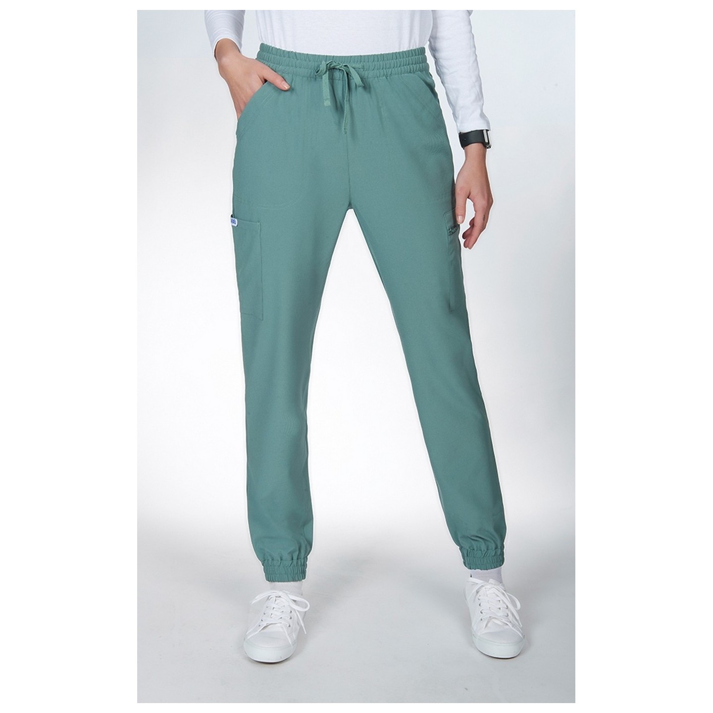 P8011 The JenniX - Ridiculously Soft Mentality by MOBB - Pantalon coupe jogger avec cordon élastique