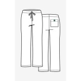 9006 Maevn CORE – Pantalon unisexe sans couture avec cordon - Sketch