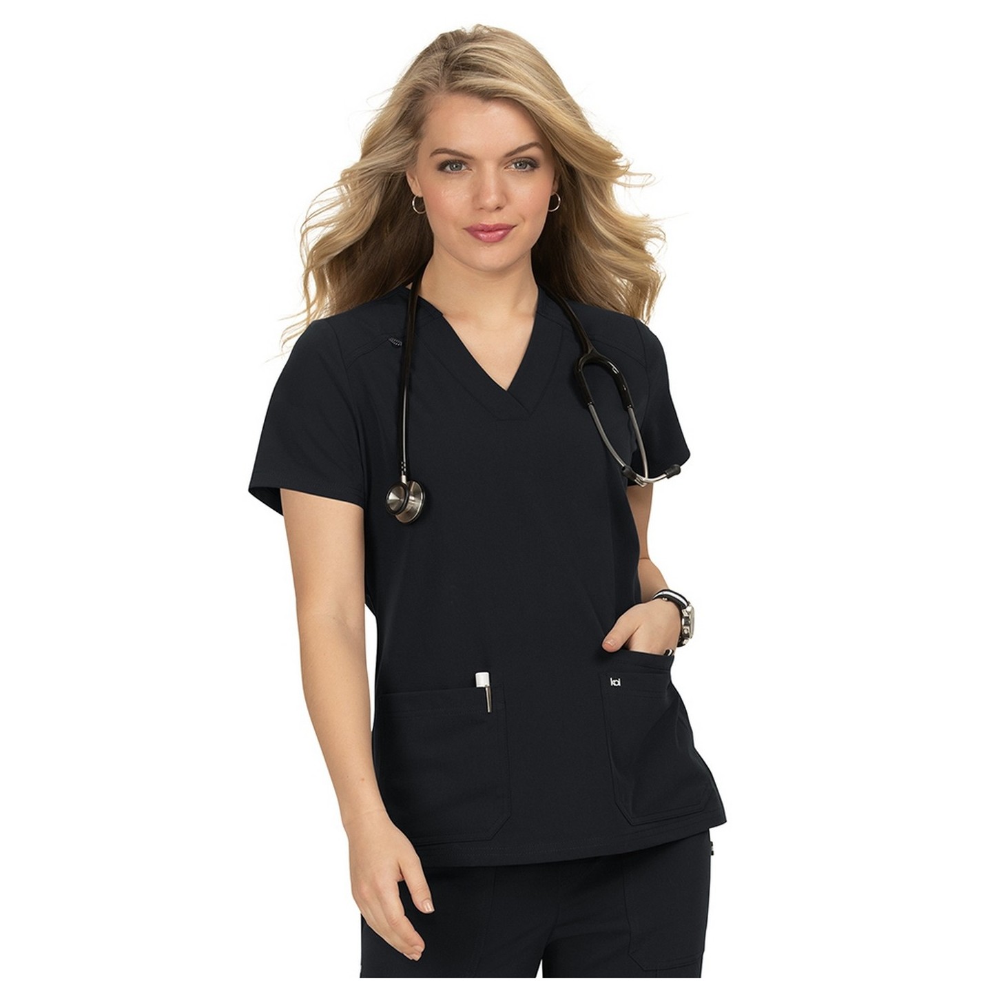 1019 koi Next Gen Hustle and Heart 3 Pocket Scrub Top