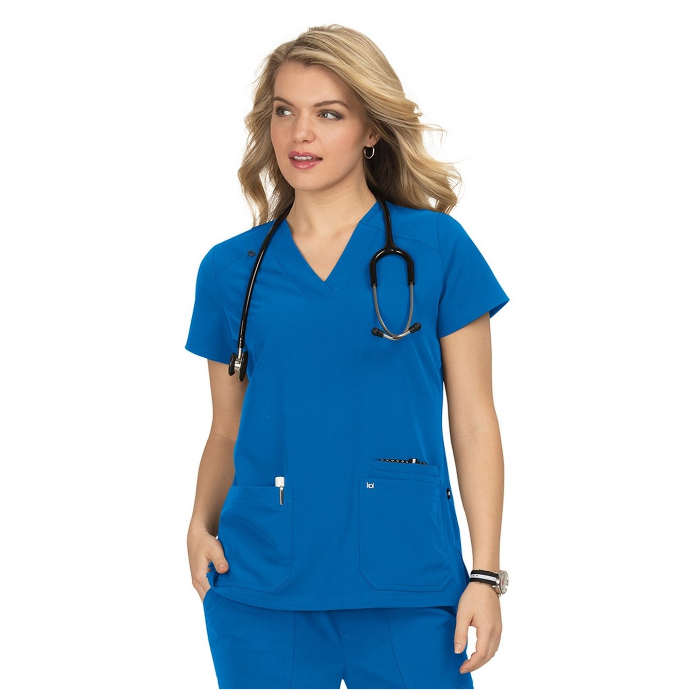 1019 koi Next Gen Hustle and Heart 3 Pocket Scrub Top