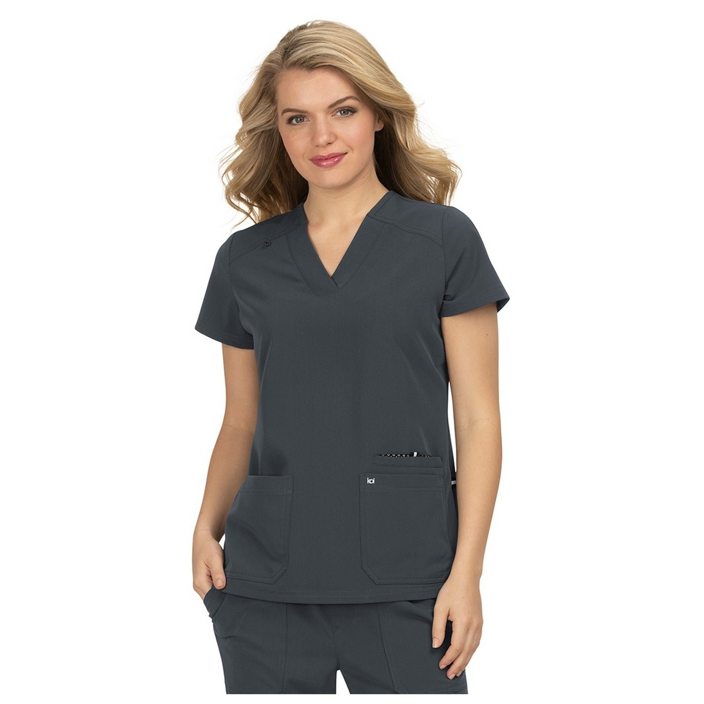 1019 koi Next Gen Hustle and Heart 3 Pocket Scrub Top