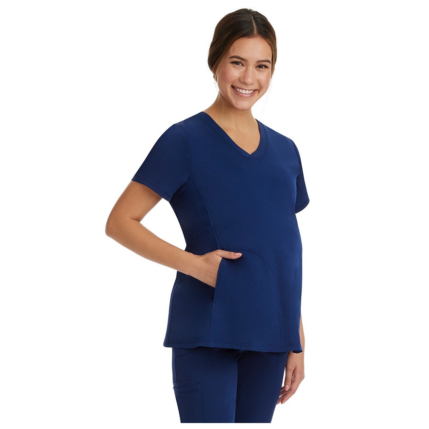 2510 Healing Hands Mila Comfort V-Neck Maternity Top