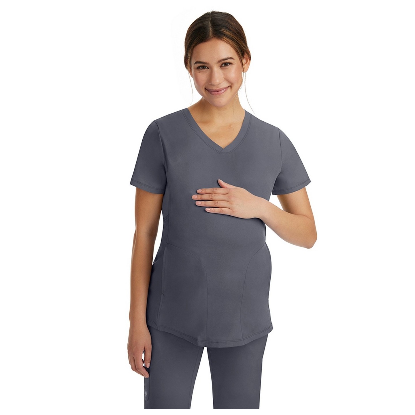 2510 Healing Hands Mila Comfort V-Neck Maternity Top