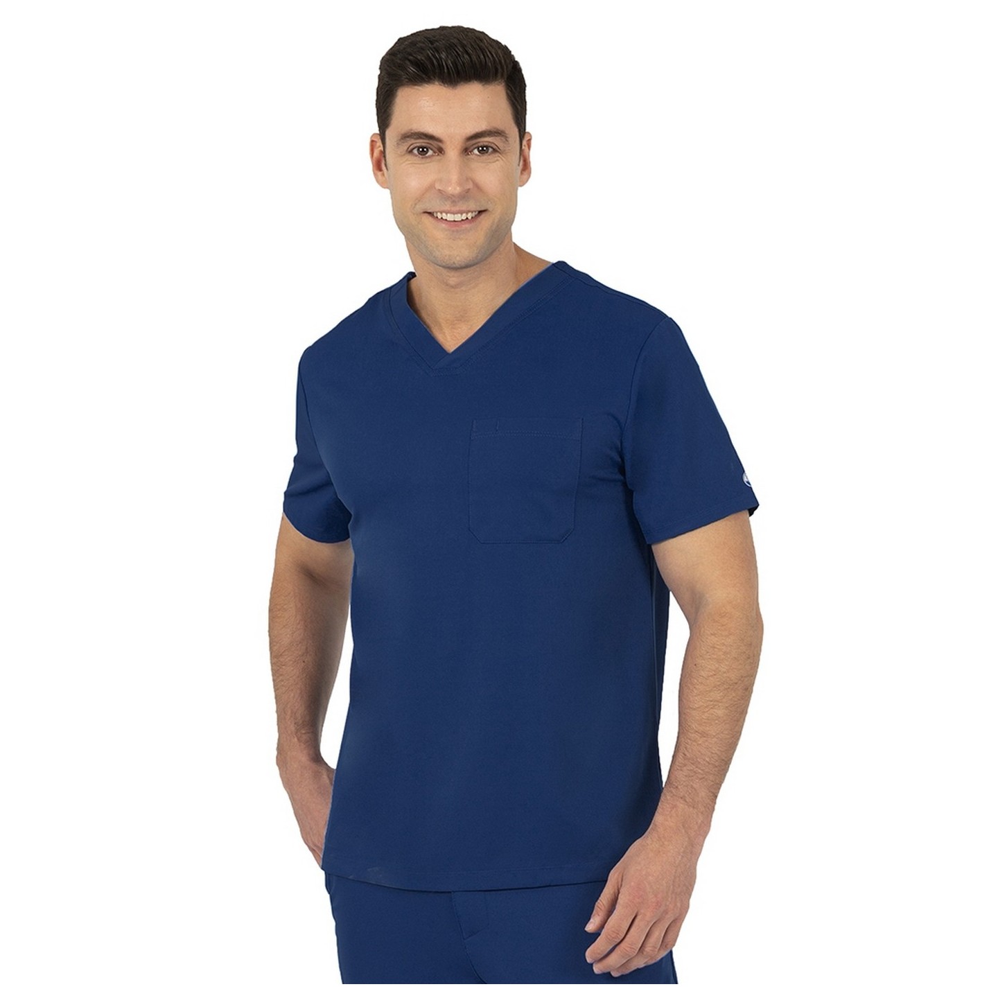 2591 Healing Hands Men's One Pocket V-Neck Mason Top