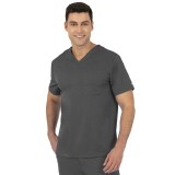 2591 Healing Hands Men's One Pocket V-Neck Mason Top