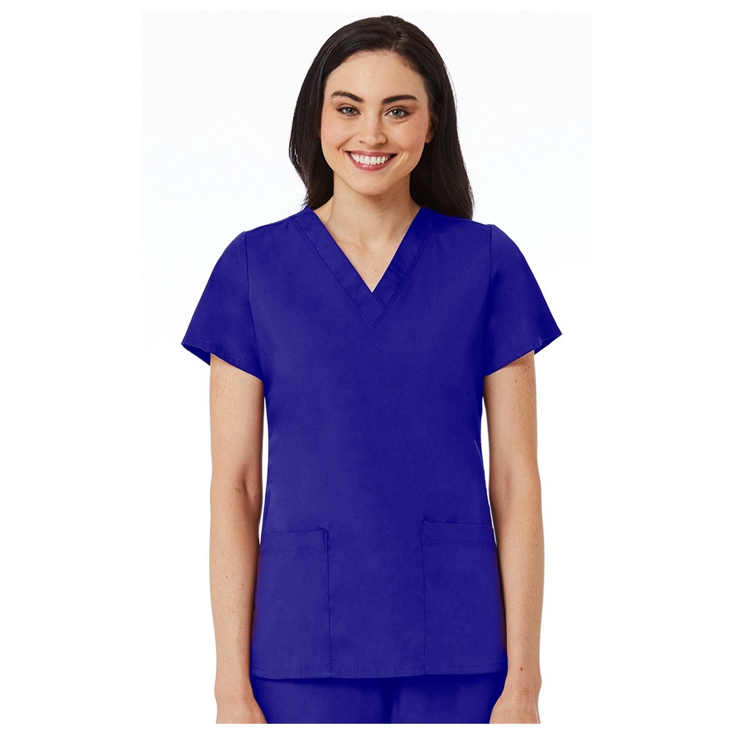 1716 RED PANDA - V-Neck Two Pocket Top