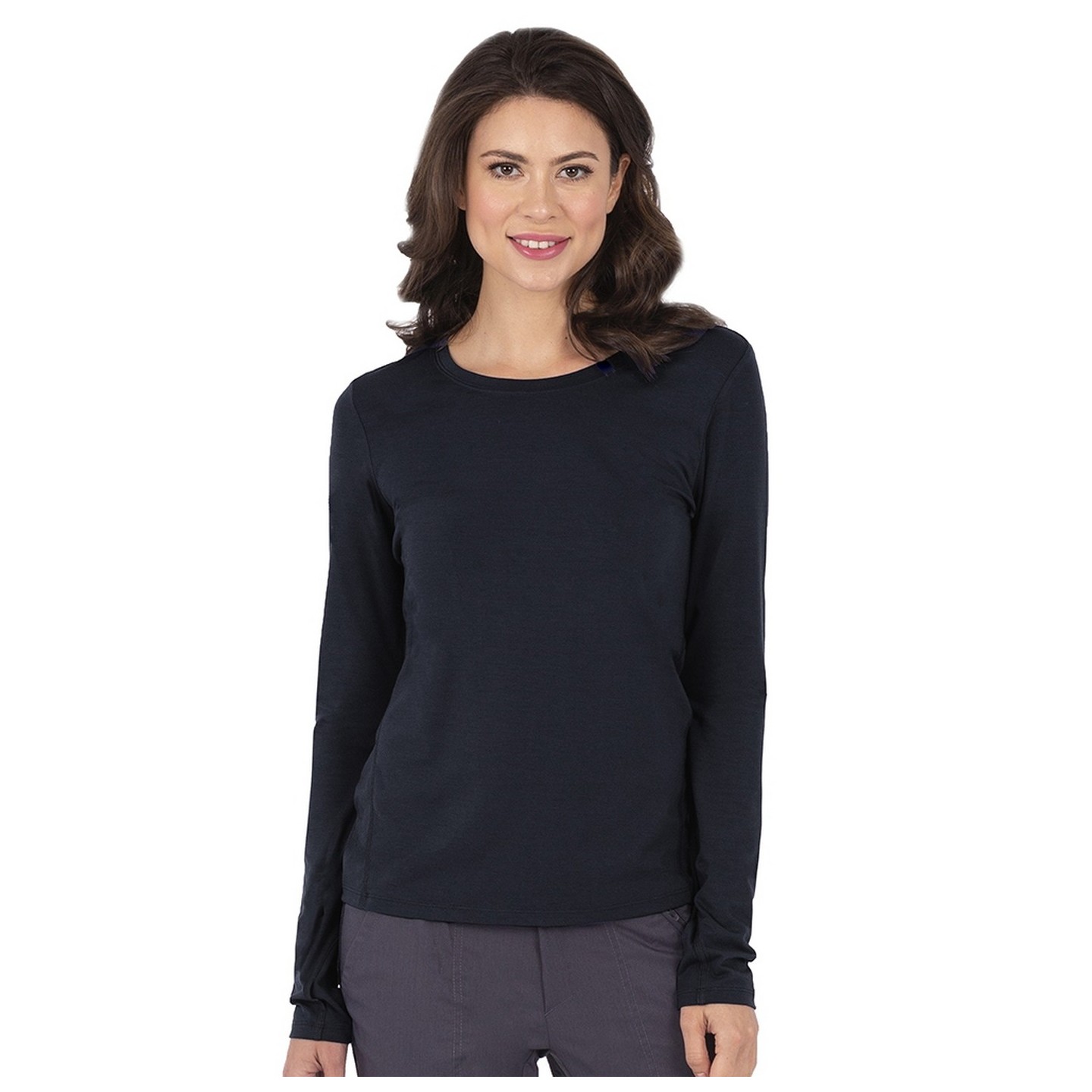 5051 Healing Hands Mackenzie Long Sleeve Lux Knit Tee