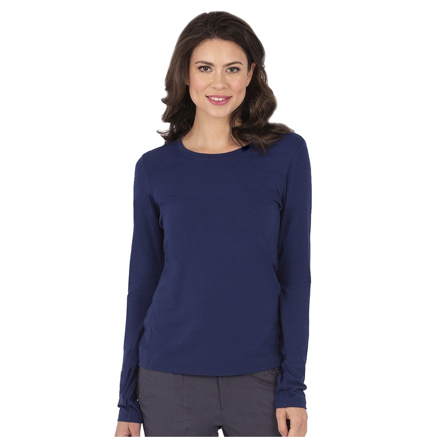 5051 Healing Hands Mackenzie Long Sleeve Lux Knit Tee