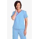 323T Haut croissant par MOBB - Sky Blue/Pink