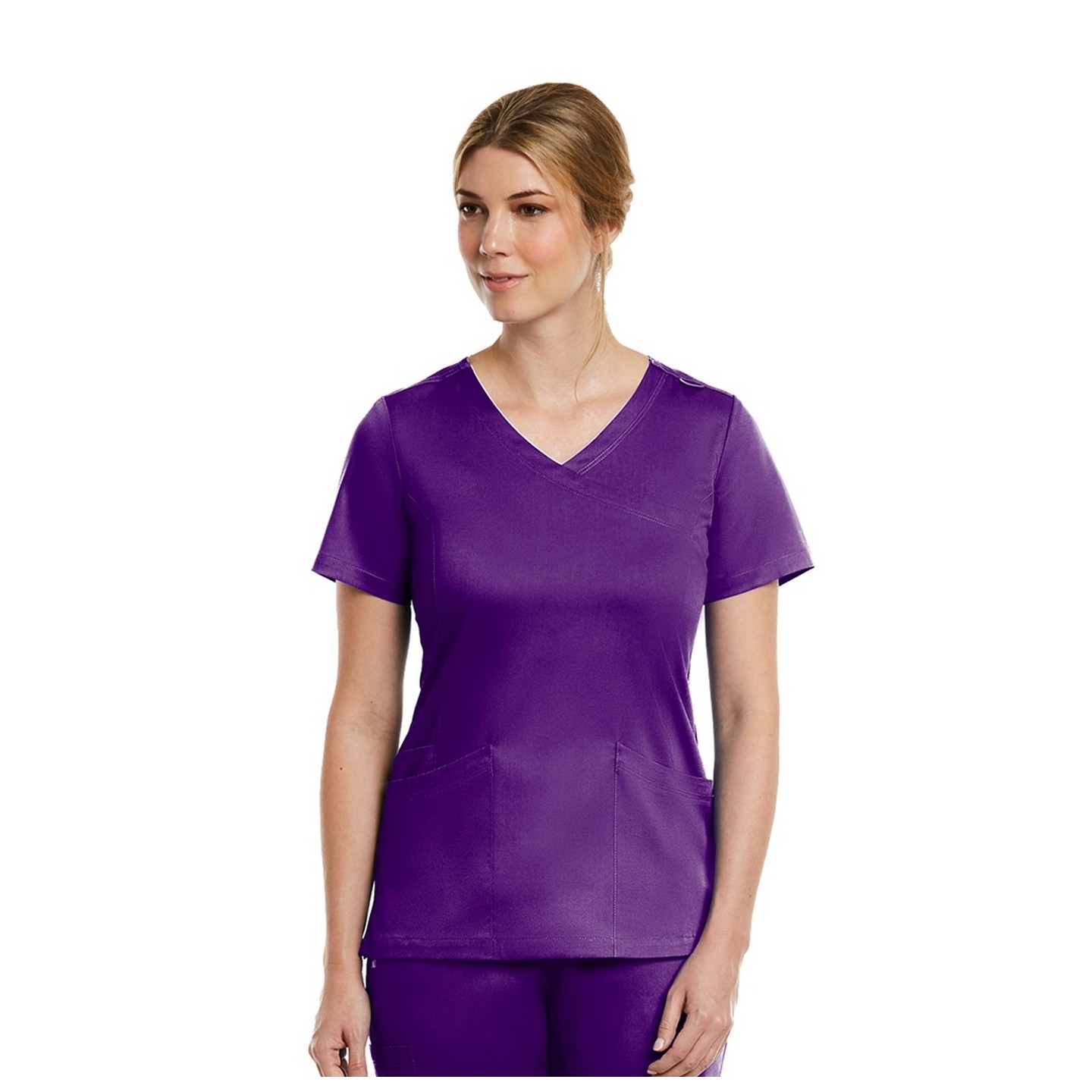 3701 Matrix Haut Mock Wrap Incurvé - Maevn