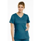 3501 Matrix Both Side V-Neck Top - Maevn