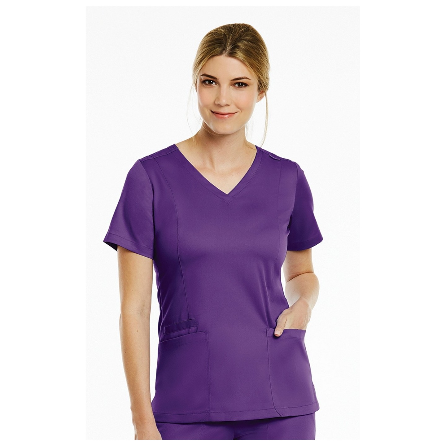 3501 Matrix Both Side V-Neck Top - Maevn