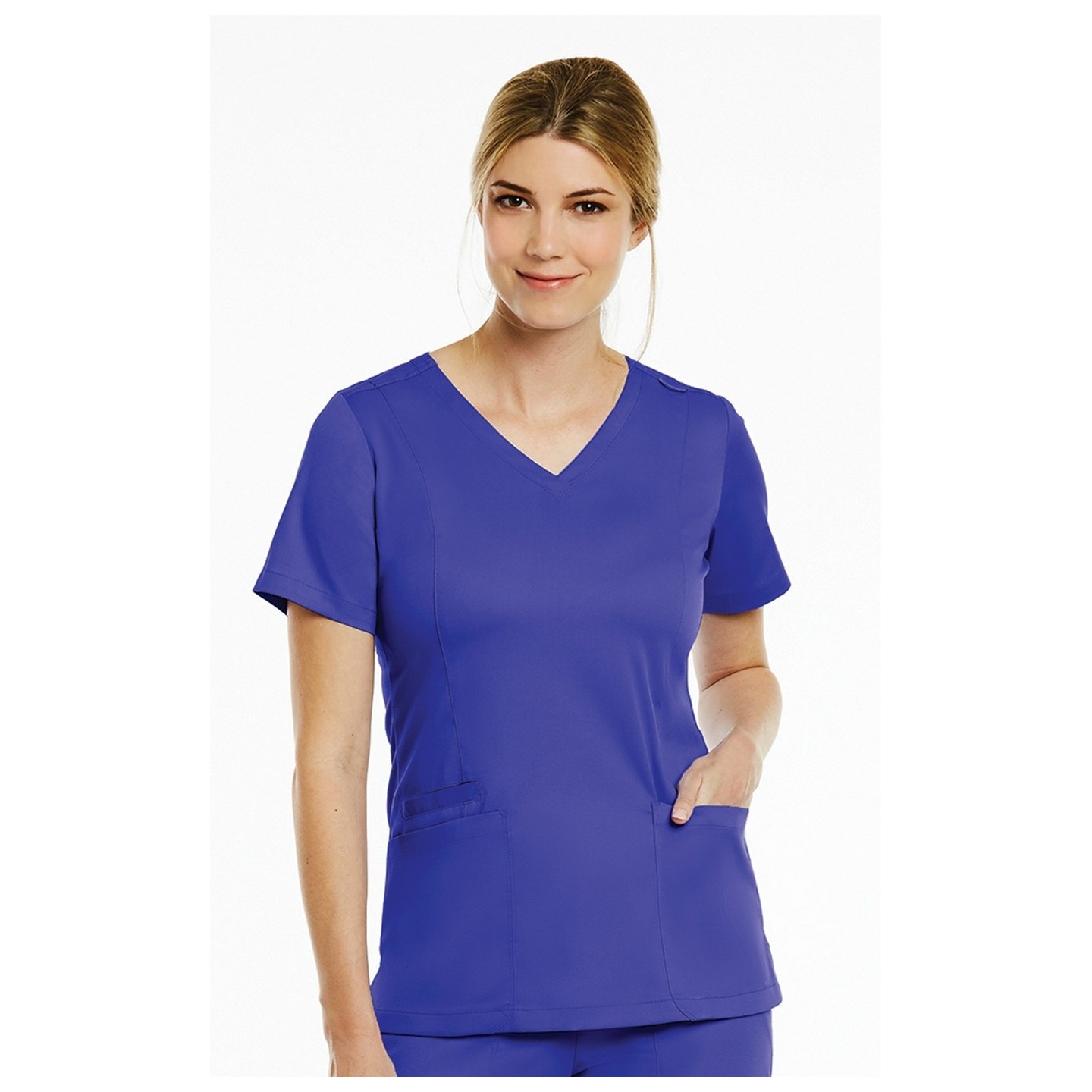 3501 Matrix Both Side V-Neck Top - Maevn