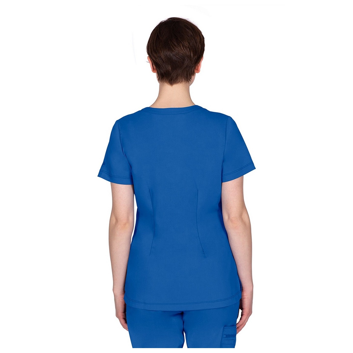 2320 Healing Hands Purple Label Jill Curved V-Neck Top