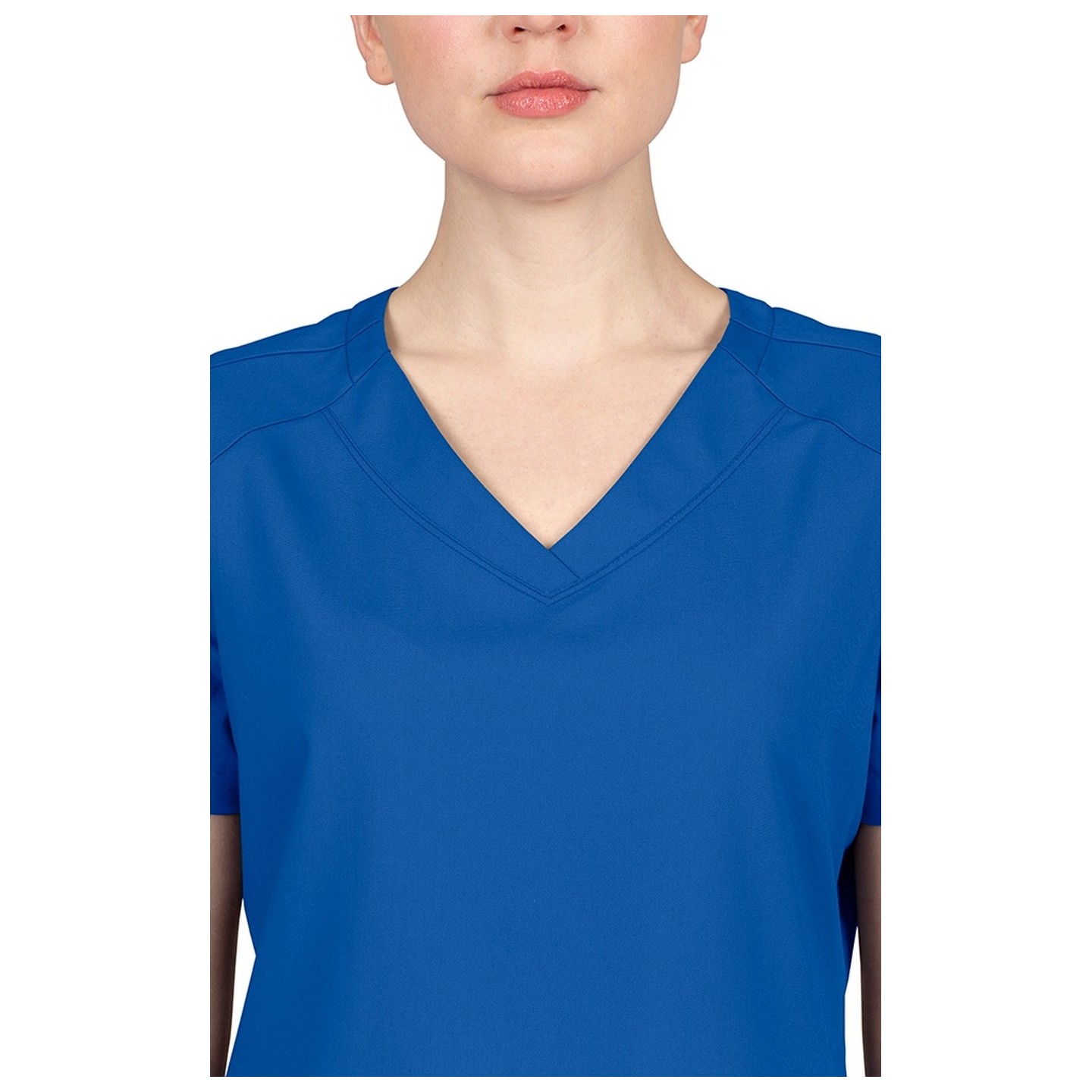 2320 Healing Hands Purple Label Jill Curved V-Neck Top