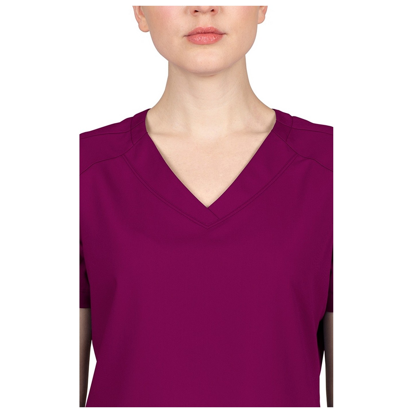 2320 Healing Hands Purple Label Jill haut à col en V incurvé