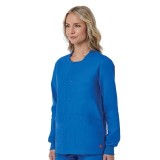 8716 Red Panda Veste Snap à Col Rond Unisex ( Vue de Femme)