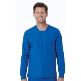 8716 Red Panda Veste Snap à Col Rond Unisex ( Vue d'Homme))