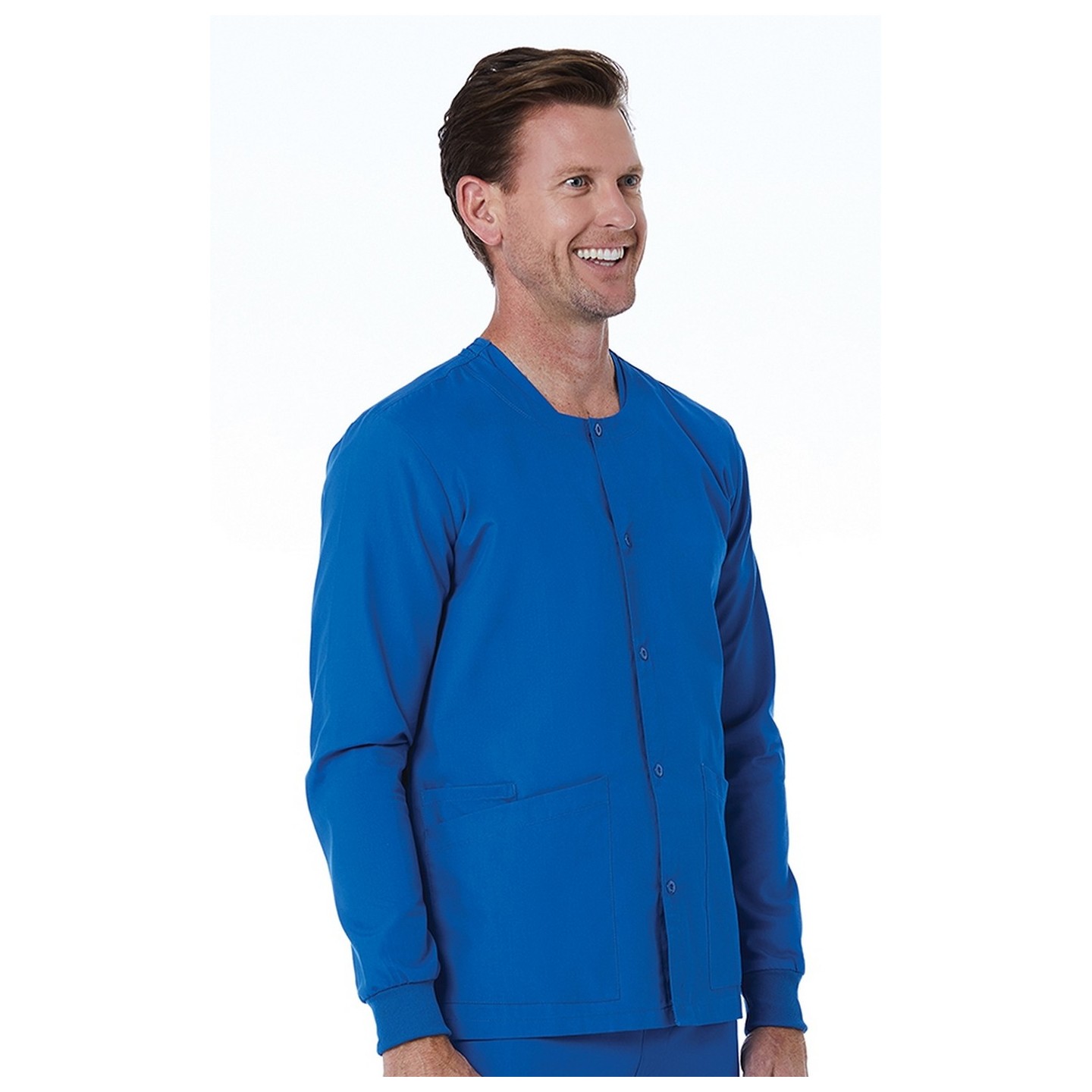 8716 Red Panda Unisex Snap Jacket (Men's View)