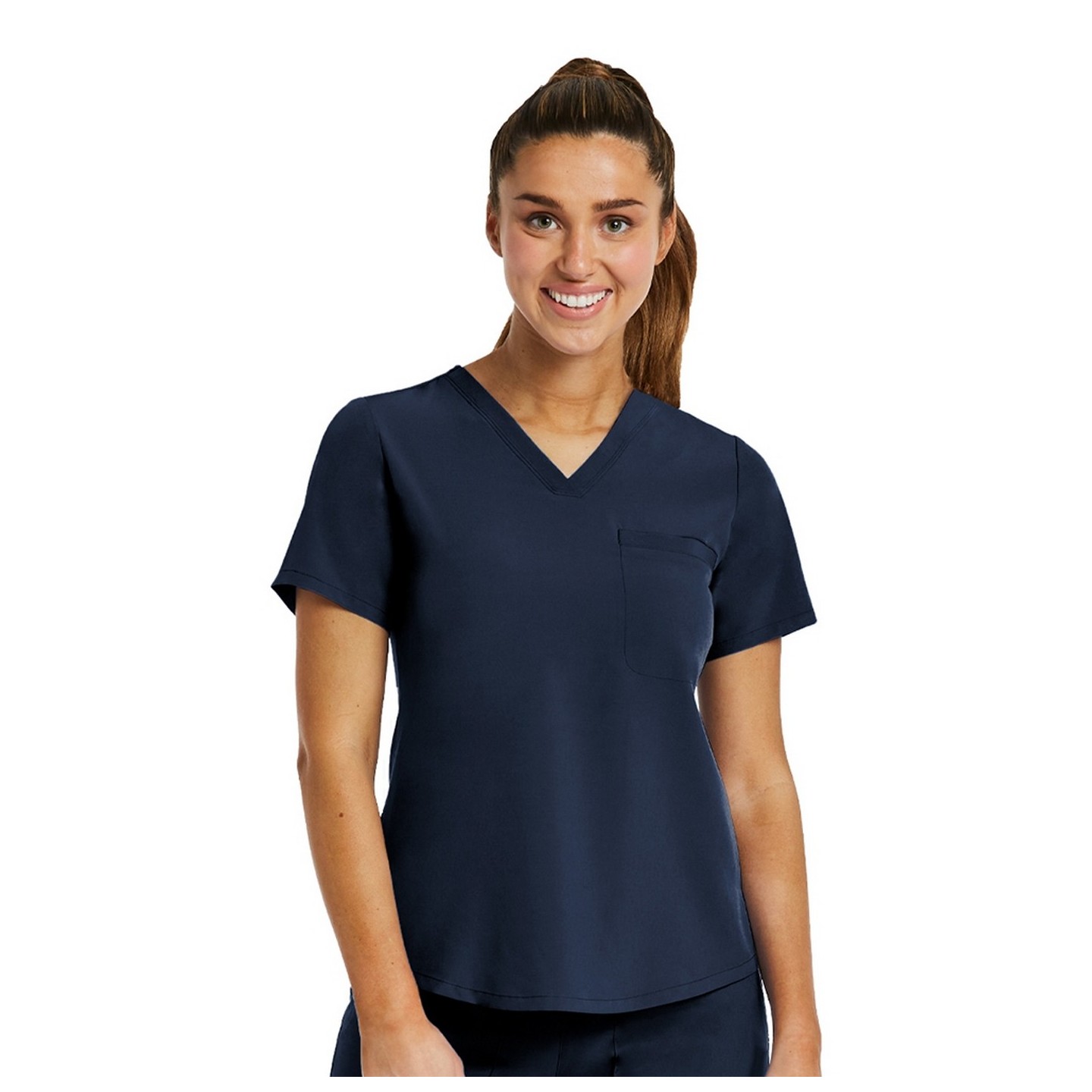 4530 [Matrix Impulse] Women's V-Neck Tuck In Top