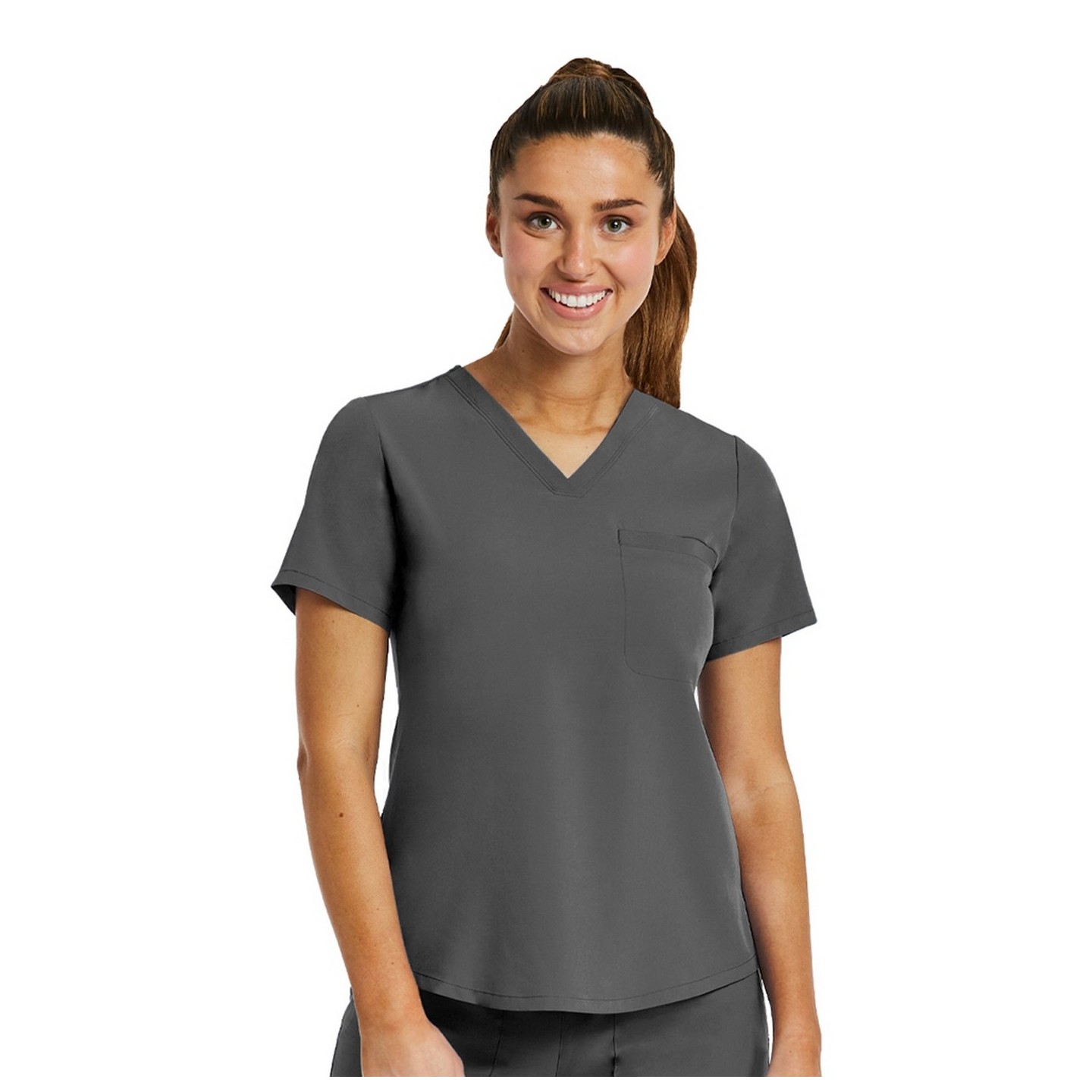 4530 [Matrix Impulse] Women's V-Neck Tuck In Top