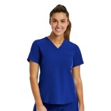 4530 [Matrix Impulse] Women's V-Neck Tuck In Top