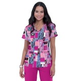 384PR koi Basics Leslie Print Top- Bandana