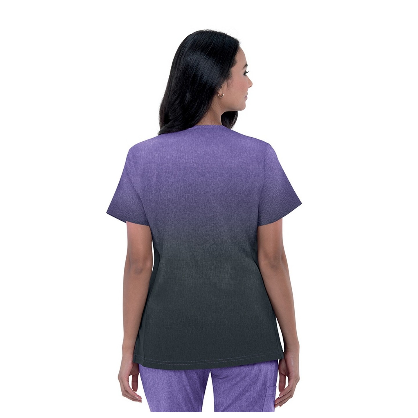 1031PR koi Lite Cali Top - Heather Wisteria/Charcoal Ombre