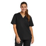 3500 [Matrix Basic] Haut unisexe à Col en V (Vue des Femmes) 