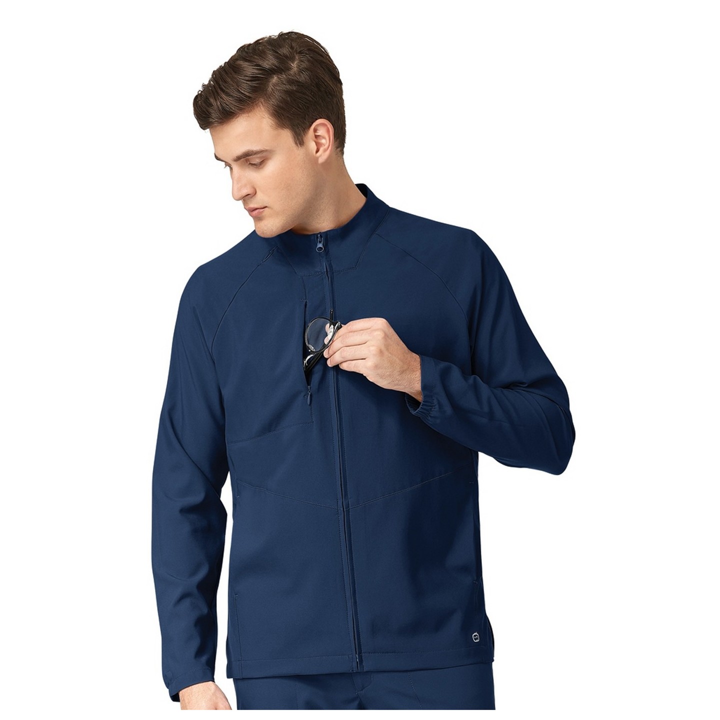 8155 W123 de Wonderwink Veste d’échauffement pour le cou d’équipage des femmes