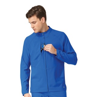 8155 W123 de Wonderwink Veste d’échauffement pour le cou d’équipage des femmes