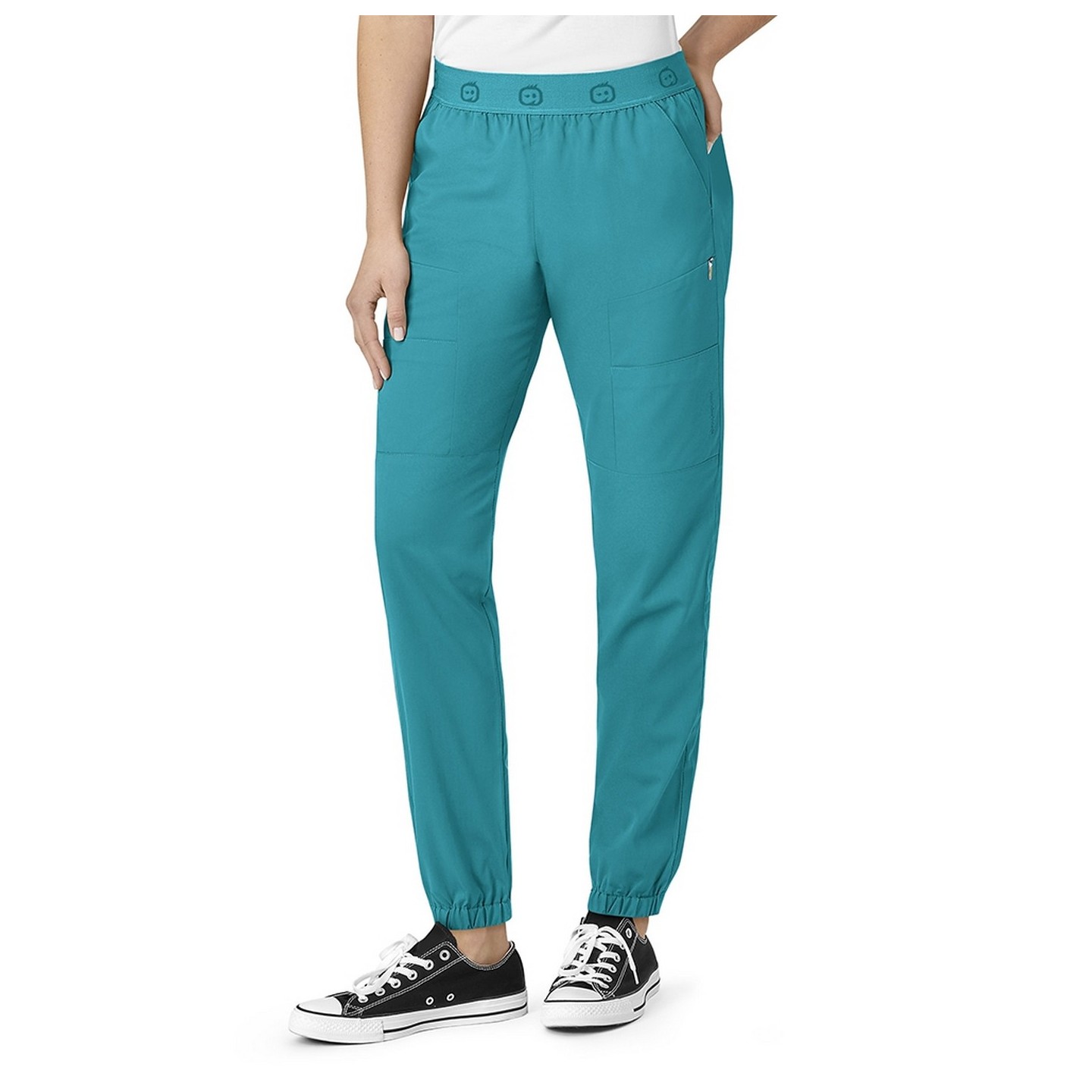 5719 WonderWink PRO Pantalon de jogging mince cargo pour femmes