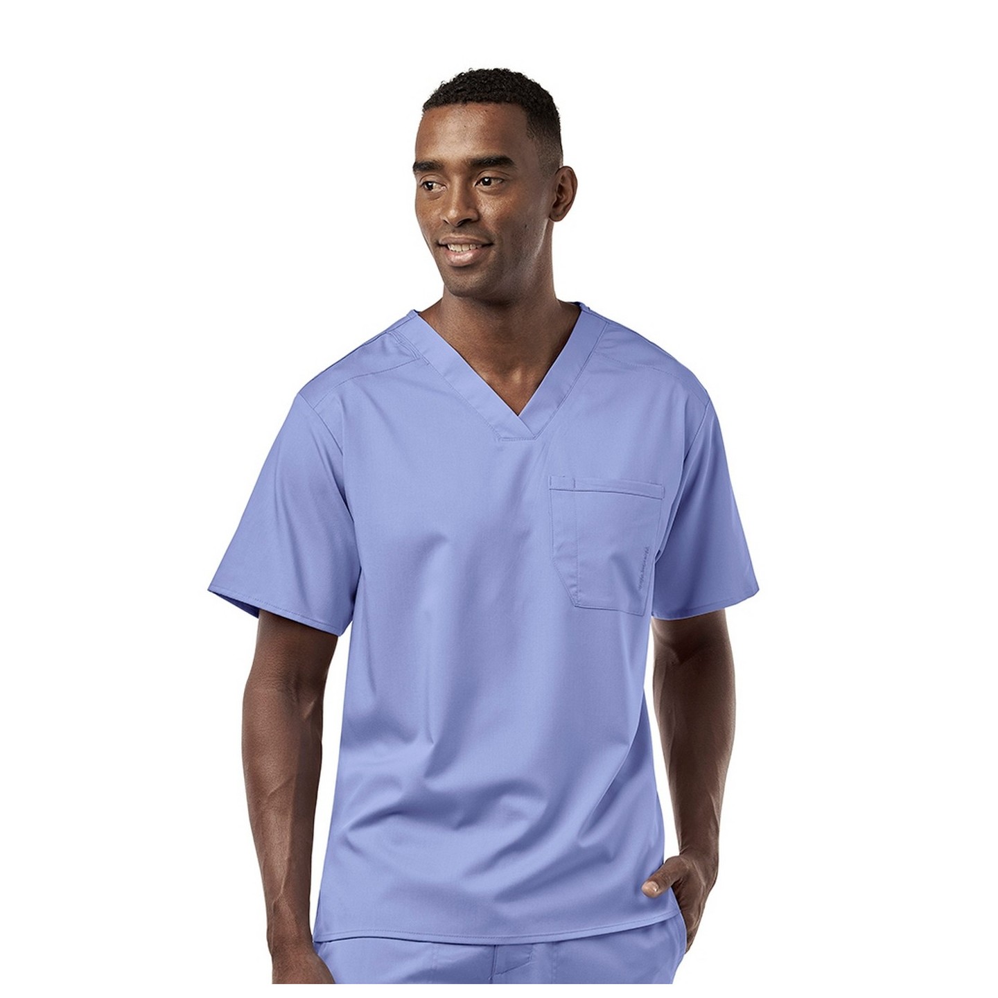 6619 WonderWink PRO Men's V-Neck Top