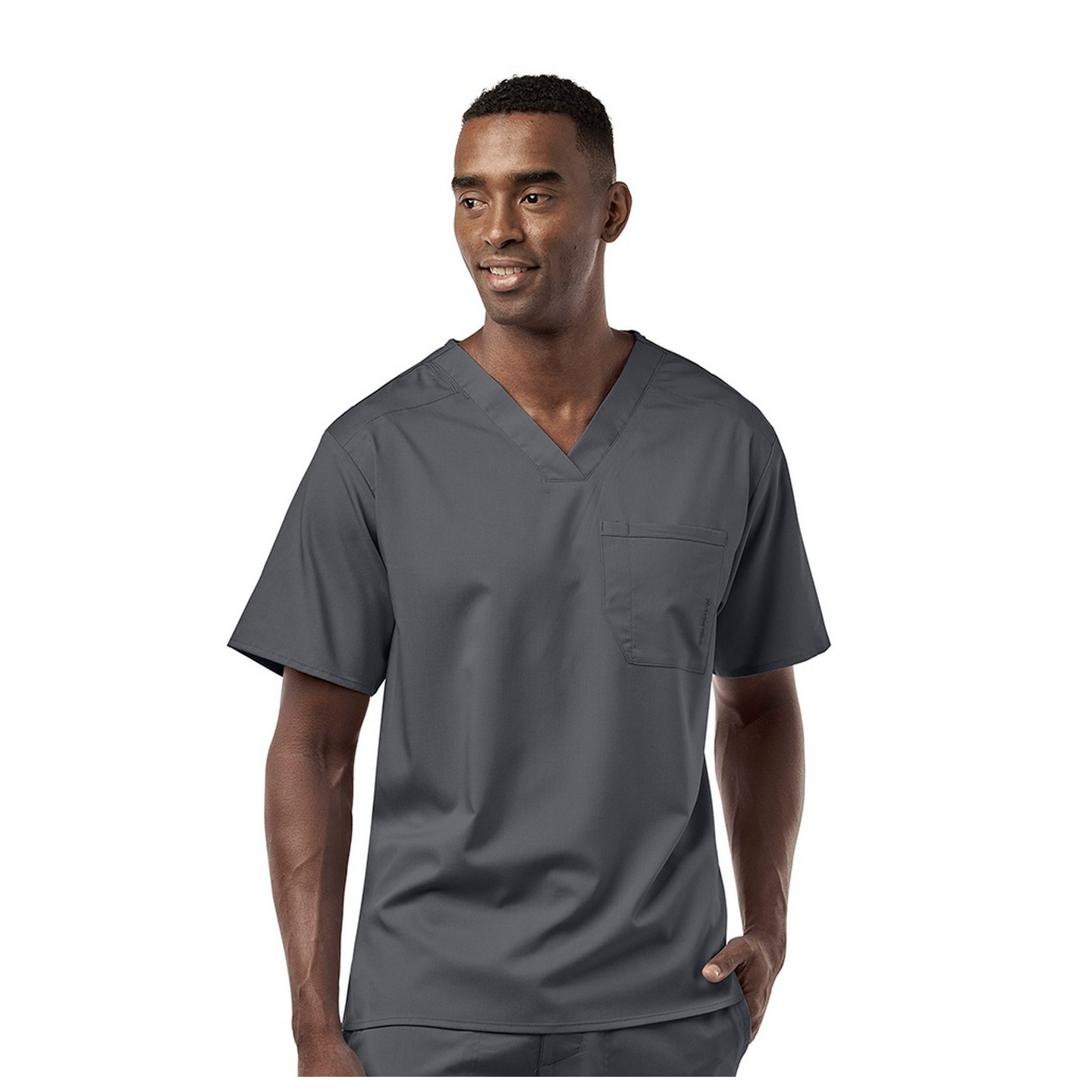 6619 WonderWink PRO Men's V-Neck Top