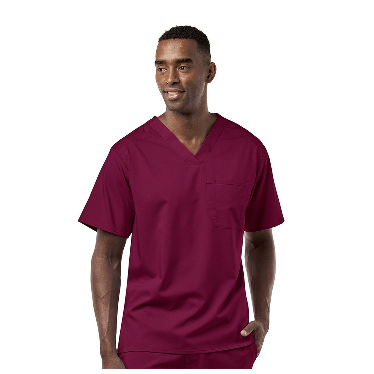 6619 WonderWink PRO Men's V-Neck Top