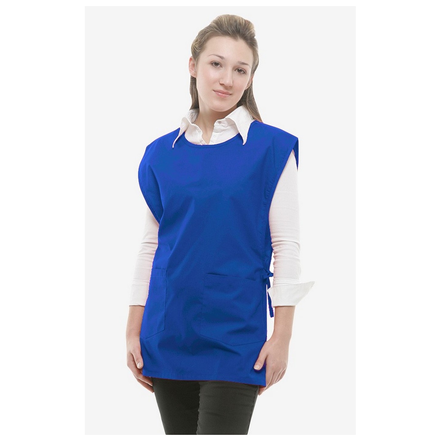 AP382 - Cobbler Apron - Royal Blue