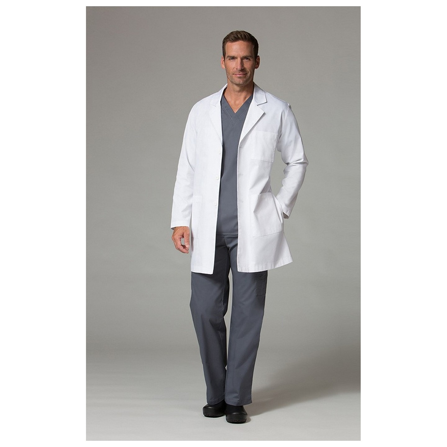 7551 Lab Manteaux - Unisexe Twill Lab Coat - Voir hommes