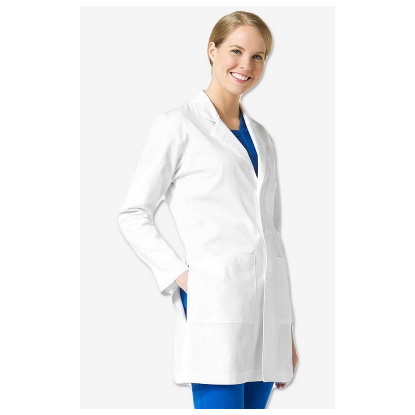 7551 Lab Manteaux - Unisexe Twill Lab Coat - vue des femmes