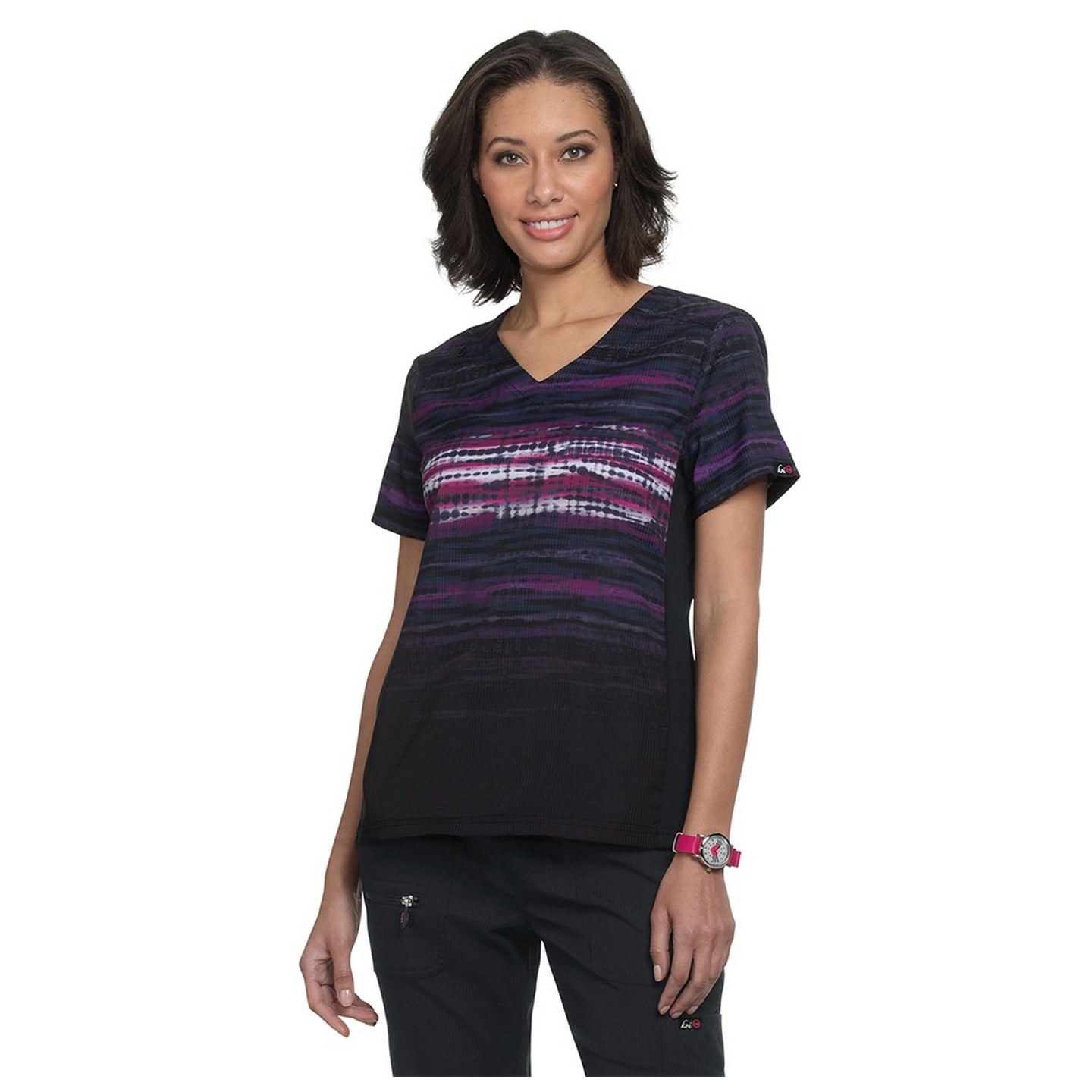 1048PR koi Lite Reform Print Top - Eastern Dreams Ruby Ombré