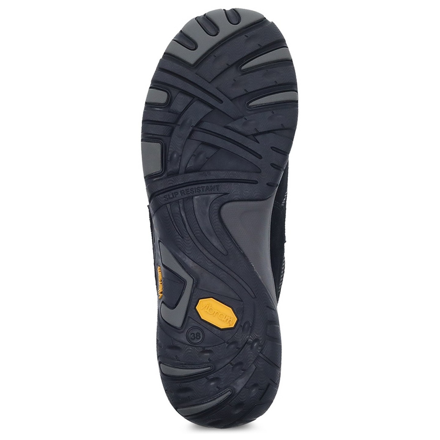 Paisley Black Suede by Dansko - Slip Resistant Shoes