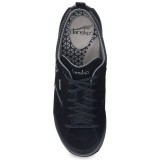 LARGE Paisley Black/Black Suede by Dansko - Chaussures antidérapantes