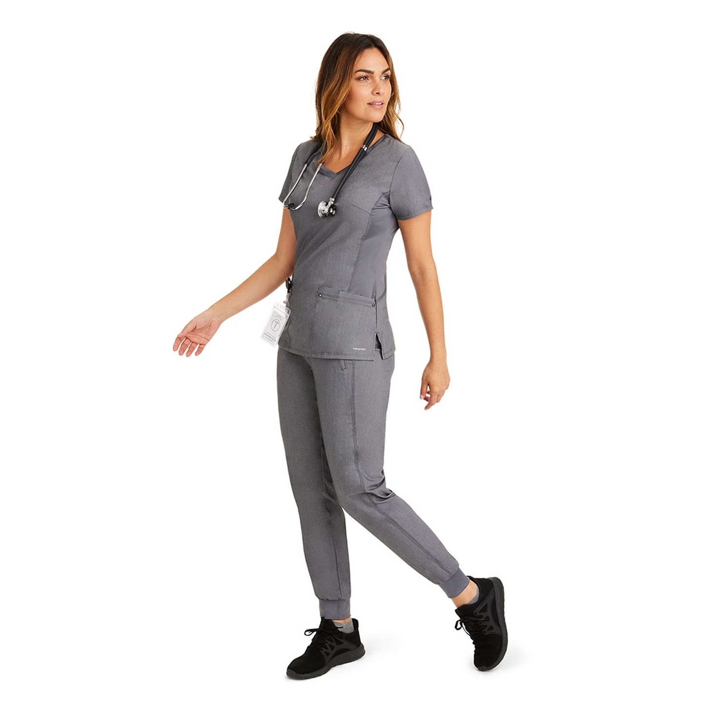 9233P Petite Healing Hands Purple Label Tara Jogger Cargo Scrub Pants