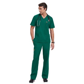 G3107 Orange par koi Unisexe Balboa Haut - (La vue de l'Homme)