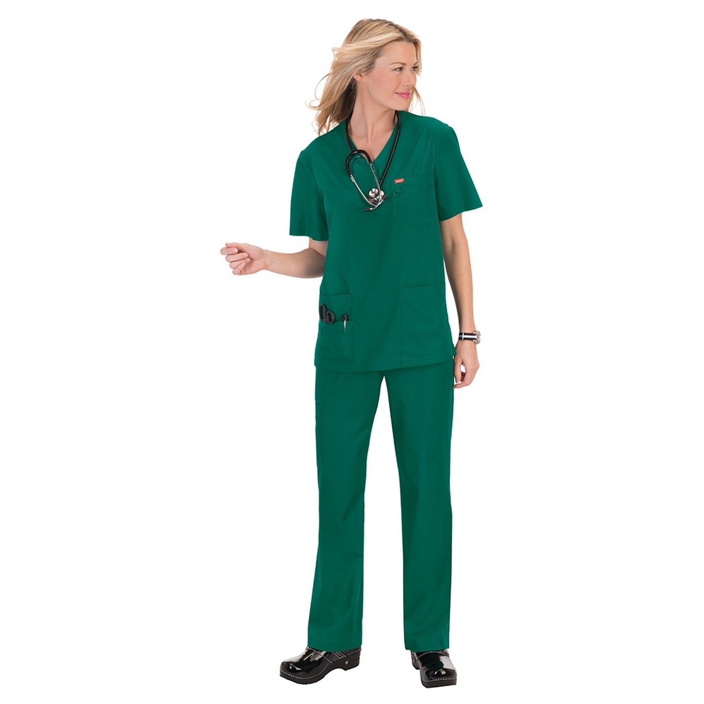 G3107 Orange by koi Unisex Balboa Top - (Women's View)