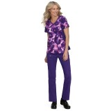 385PR koi Raquel Print Top - Autumn Foliage