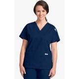 MOBB Classic 3 Pocket Scrub Top - Navy (NN)